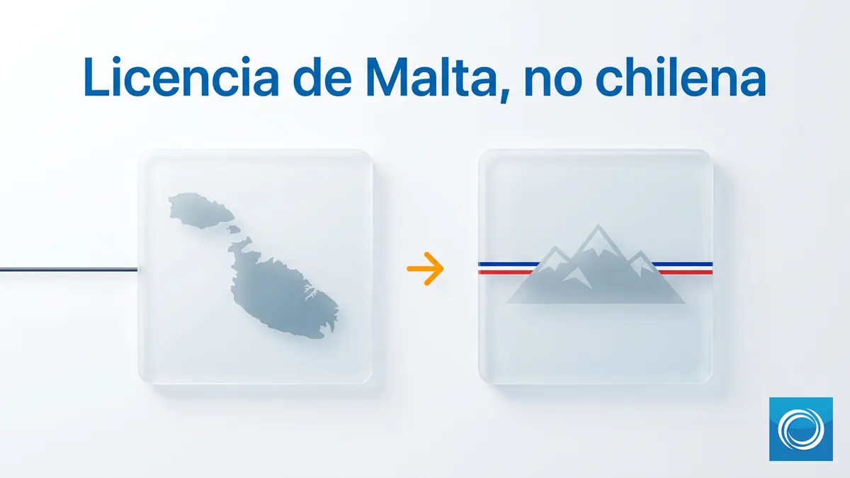 Licencia de Malta y no chilena del operador NordicBet