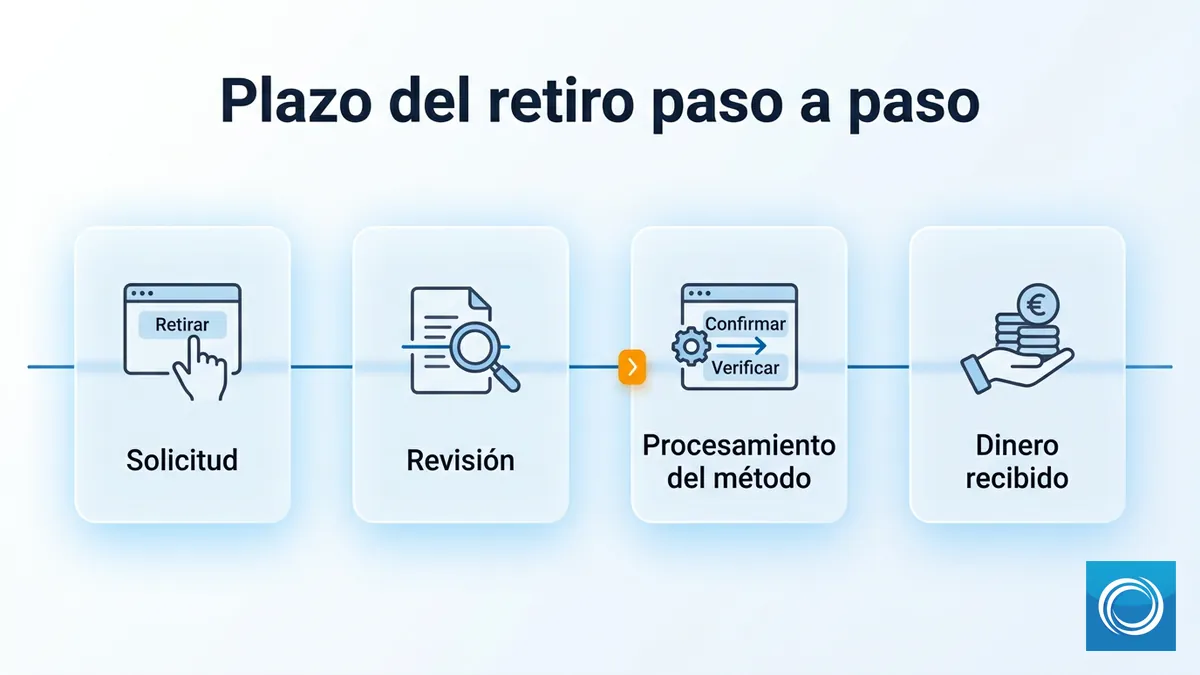 Línea de tiempo de un retiro en NordicBet: solicitud, revisión y abono