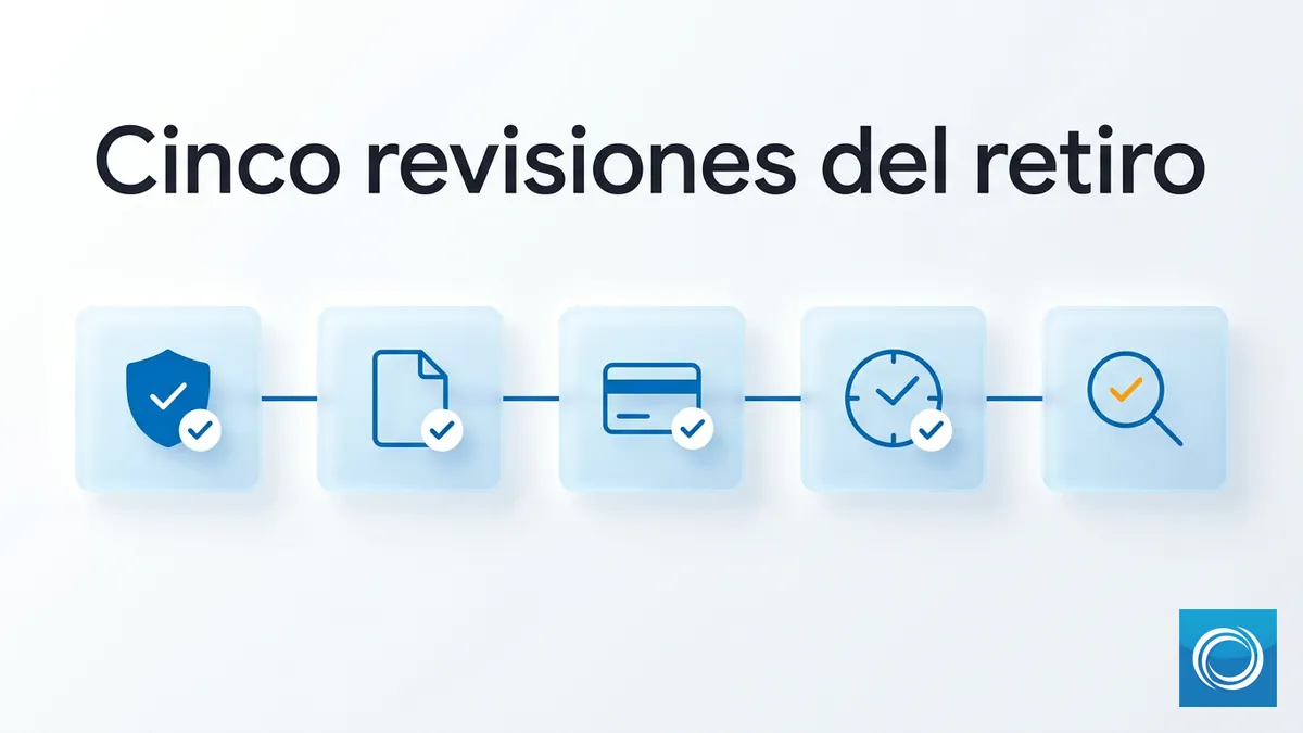 Cinco revisiones por las que puede pasar un retiro en NordicBet